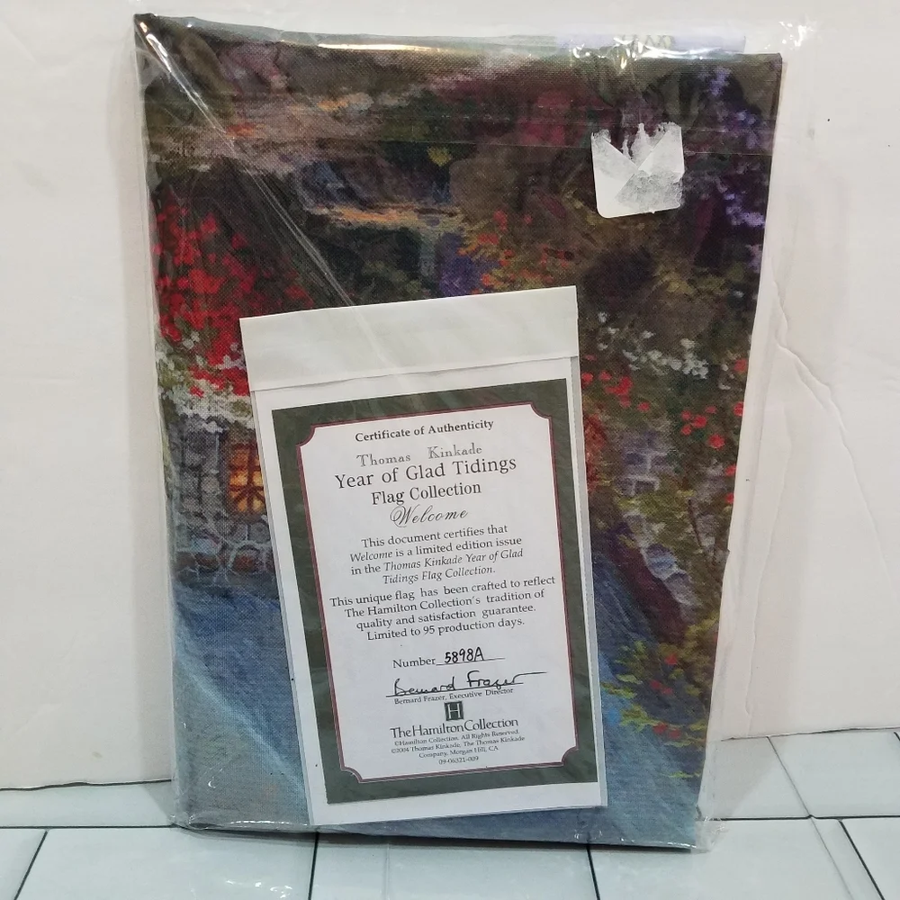 Thomas Kinkade A Year of Glad Tidings Welcome New